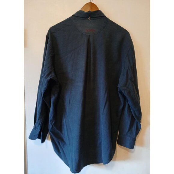 JC DE CASTELBAJAC - Embroidered blue shirt - Sz M - Picture 2 of 8